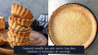 Comment ramollir une pâte sucrée trop dure Solutions et techniques de sauvetage.