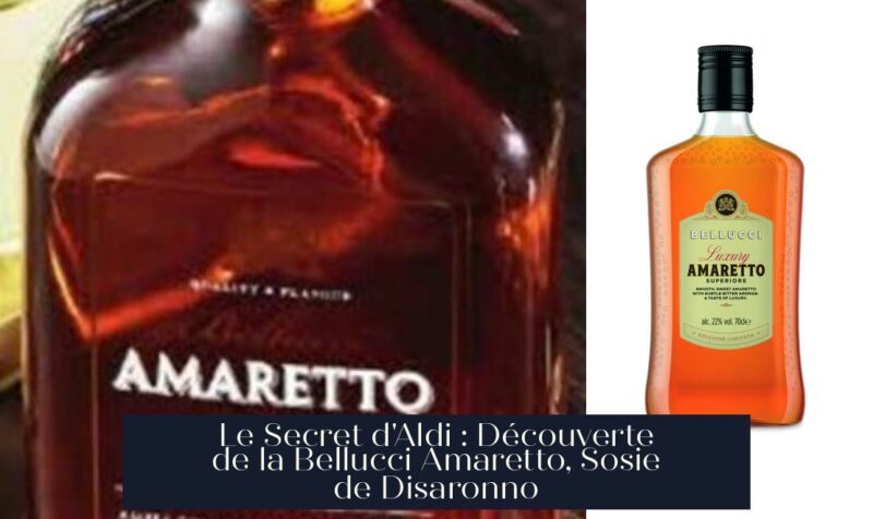 Le Secret d'Aldi : Découverte de la Bellucci Amaretto, Sosie de Disaronno