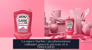 La sauce Barbie : un phénomène culinaire associé au rose et à l'innovation