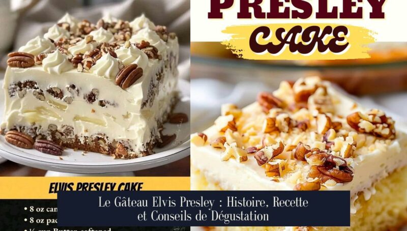Le Gâteau Elvis Presley : Histoire, Recette et Conseils de Dégustation