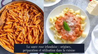 La sauce rose irlandaise : origines, préparation et utilisation dans la cuisine