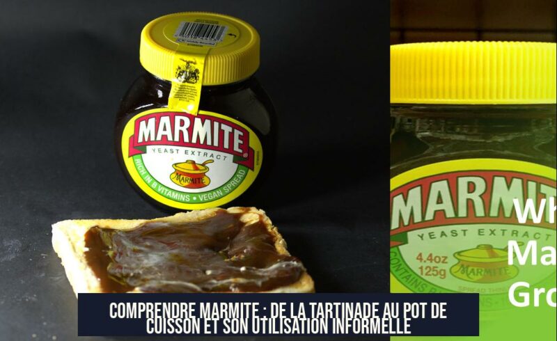 Comprendre Marmite : de la tartinade au pot de cuisson et son utilisation informelle