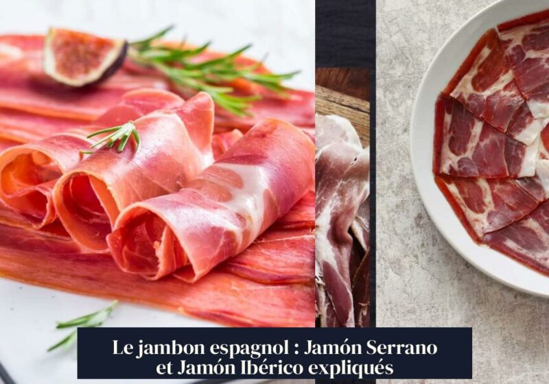 Le jambon espagnol : Jamón Serrano et Jamón Ibérico expliqués