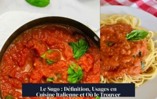 Le Sugo : Définition, Usages en Cuisine Italienne et Où le Trouver