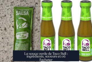 La sauce verde de Taco Bell : ingrédients, saveurs et où l'acheter