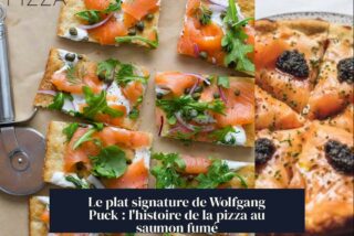 Le plat signature de Wolfgang Puck : l'histoire de la pizza au saumon fumé