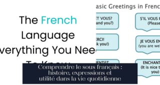 Comprendre le sous français : histoire, expressions et utilité dans la vie quotidienne