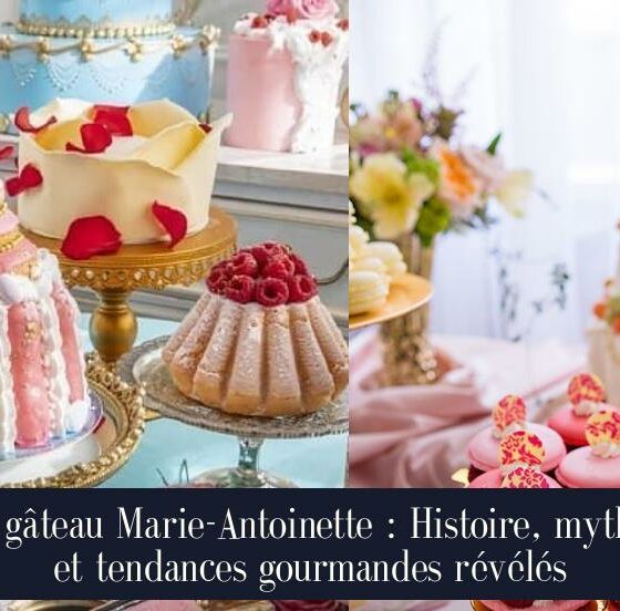 Le gâteau Marie-Antoinette : Histoire, mythes et tendances gourmandes révélés
