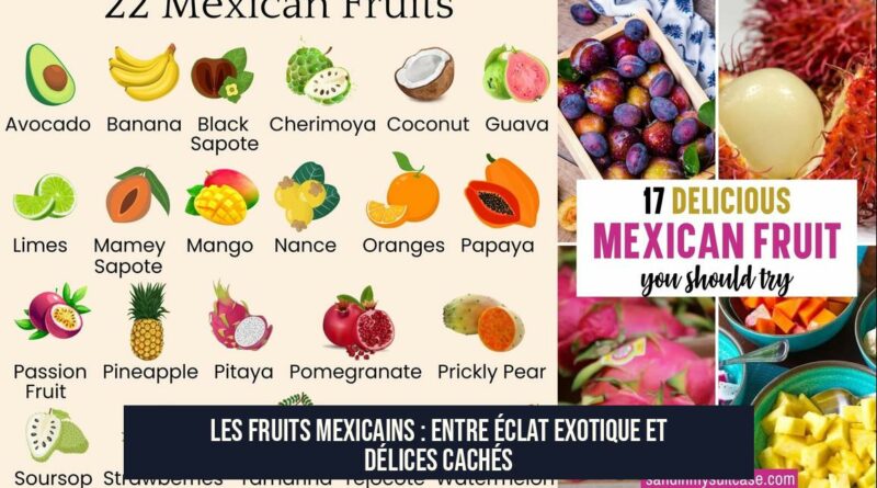 Les Fruits Mexicains : Entre Éclat Exotique et Délices Cachés