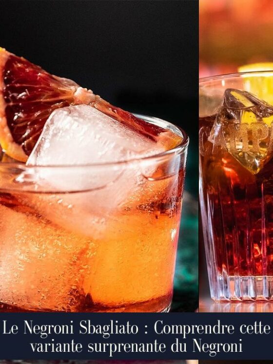 Le Negroni Sbagliato : Comprendre cette variante surprenante du Negroni