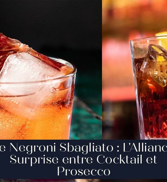 Le Negroni Sbagliato : L'Alliance Surprise entre Cocktail et Prosecco