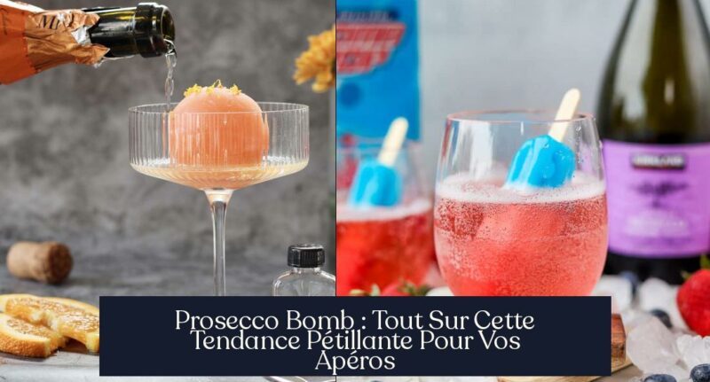 Prosecco Bomb : Tout Sur Cette Tendance Pétillante Pour Vos Apéros