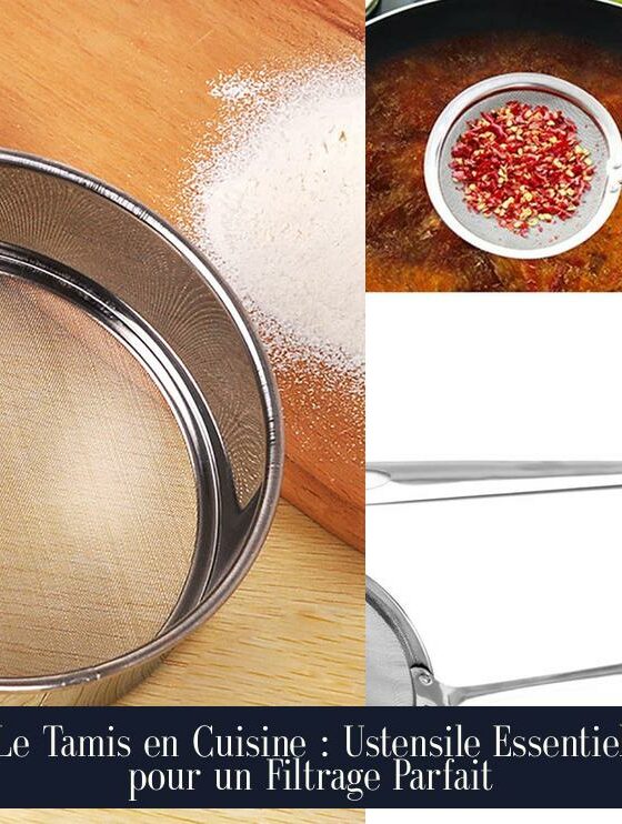 Le Tamis en Cuisine : Ustensile Essentiel pour un Filtrage Parfait