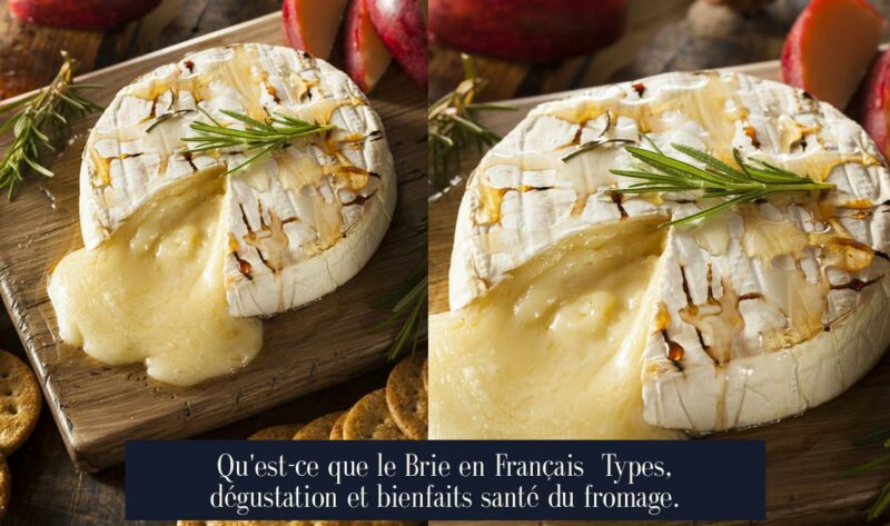 Qu'est-ce que le Brie en Français Types, dégustation et bienfaits santé du fromage.