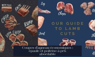 Coupes d'agneau économiques : épaule et poitrine à prix abordable