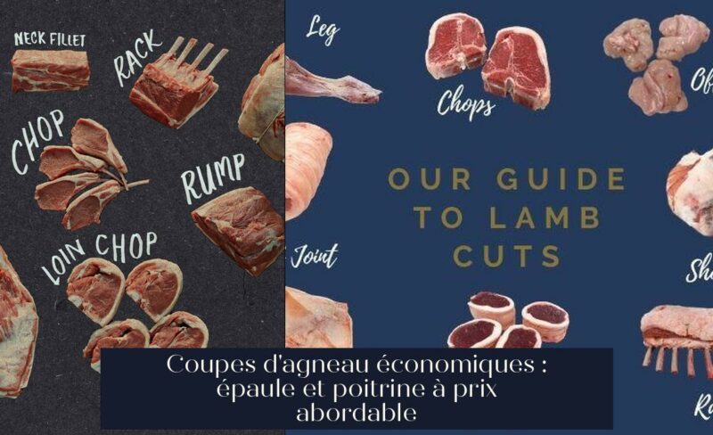 Coupes d'agneau économiques : épaule et poitrine à prix abordable