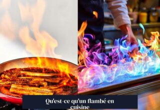 Qu'est-ce qu'un flambé en cuisine