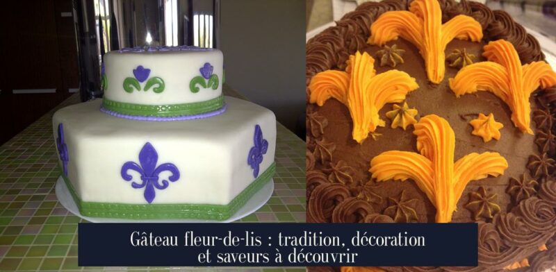 Gâteau fleur-de-lis : tradition, décoration et saveurs à découvrir