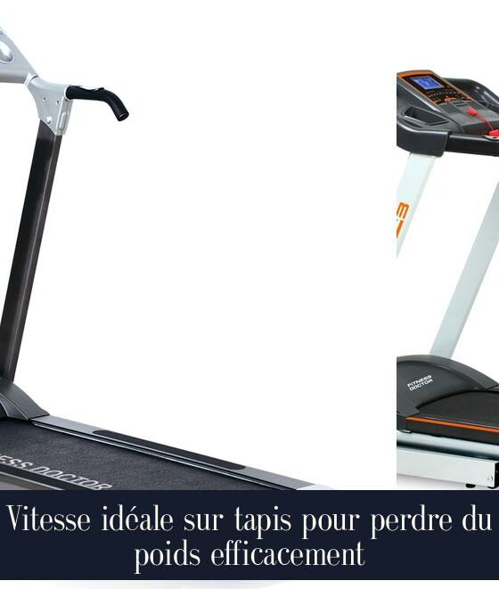 Vitesse idéale sur tapis pour perdre du poids efficacement