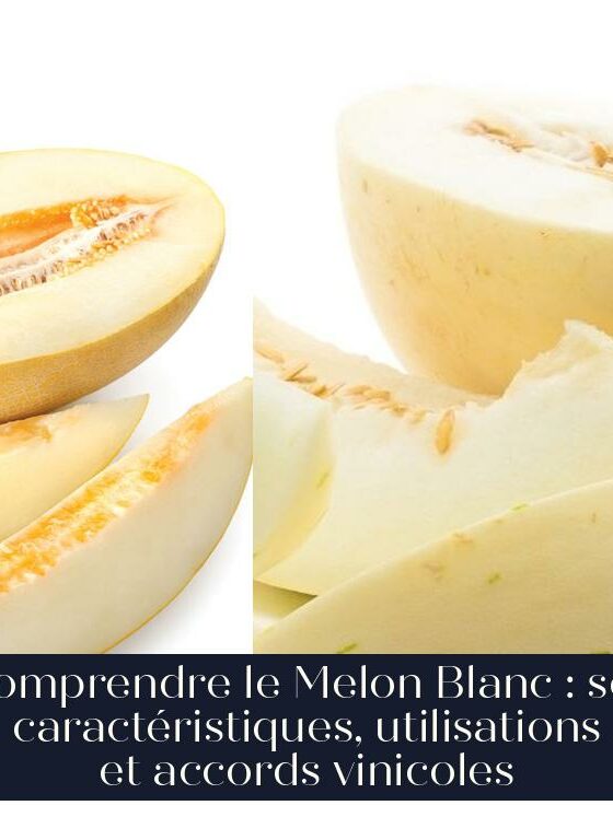 Comprendre le Melon Blanc : ses caractéristiques, utilisations et accords vinicoles