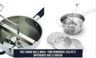 Tout savoir sur le mouli : fonctionnement, utilité et différences avec le mixeur