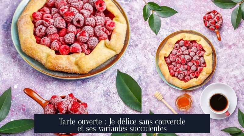 Tarte ouverte : le délice sans couvercle et ses variantes succulentes
