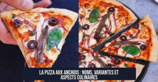 La pizza aux anchois : noms, variantes et aspects culinaires