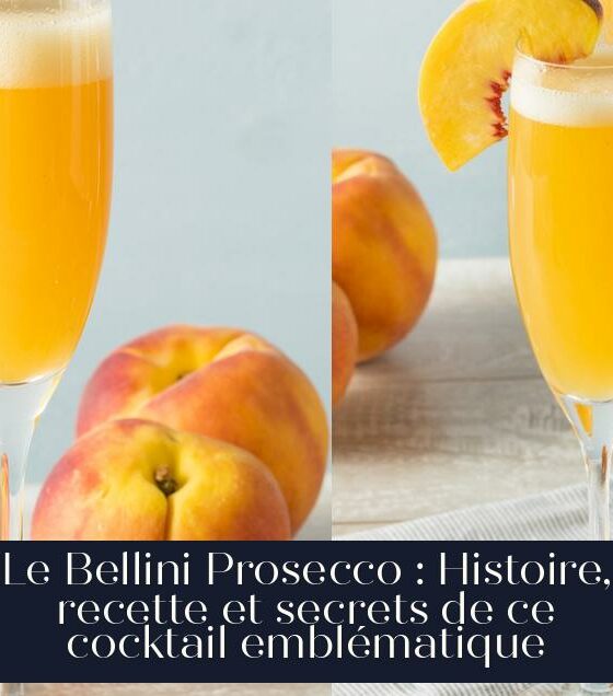 Le Bellini Prosecco : Histoire, recette et secrets de ce cocktail emblématique