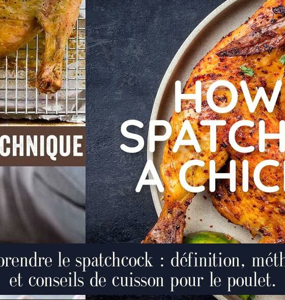 Comprendre le spatchcock : définition, méthodes et conseils de cuisson pour le poulet.