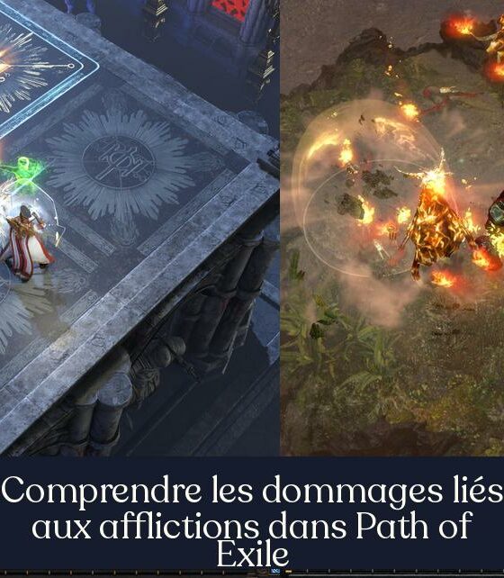 Comprendre les dommages liés aux afflictions dans Path of Exile