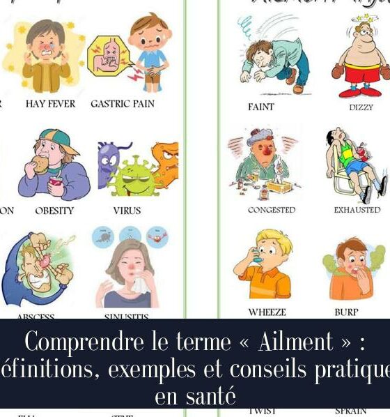 Comprendre le terme « Ailment » : Définitions, exemples et conseils pratiques en santé