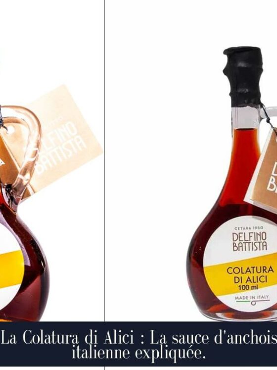 La Colatura di Alici : La sauce d'anchois italienne expliquée.