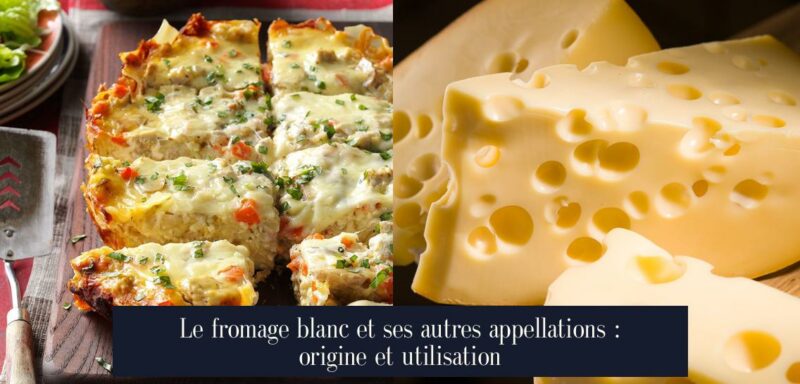 Le fromage blanc et ses autres appellations : origine et utilisation