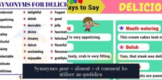 Synonymes pour « aliment » et comment les utiliser au quotidien
