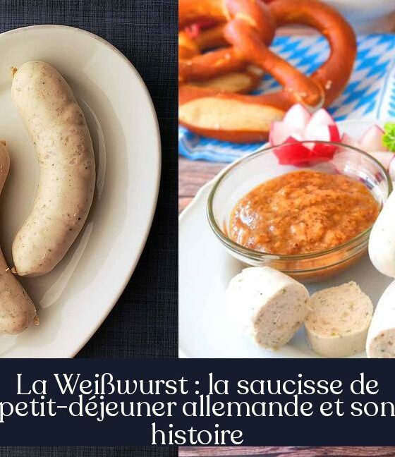 La Weißwurst : la saucisse de petit-déjeuner allemande et son histoire
