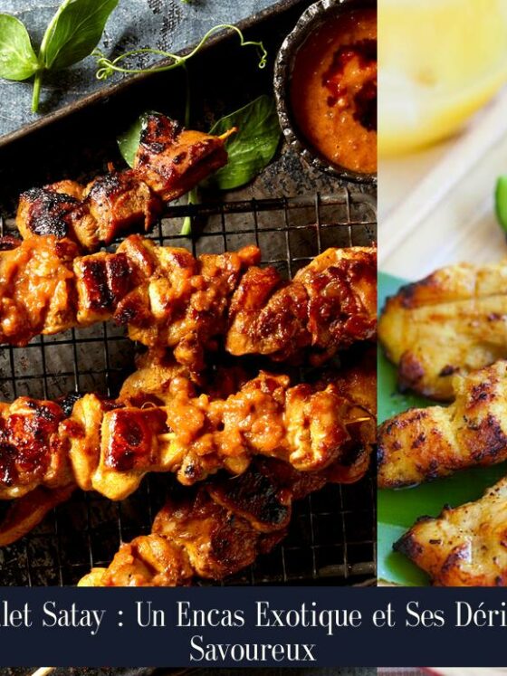 Poulet Satay : Un Encas Exotique et Ses Dérivés Savoureux