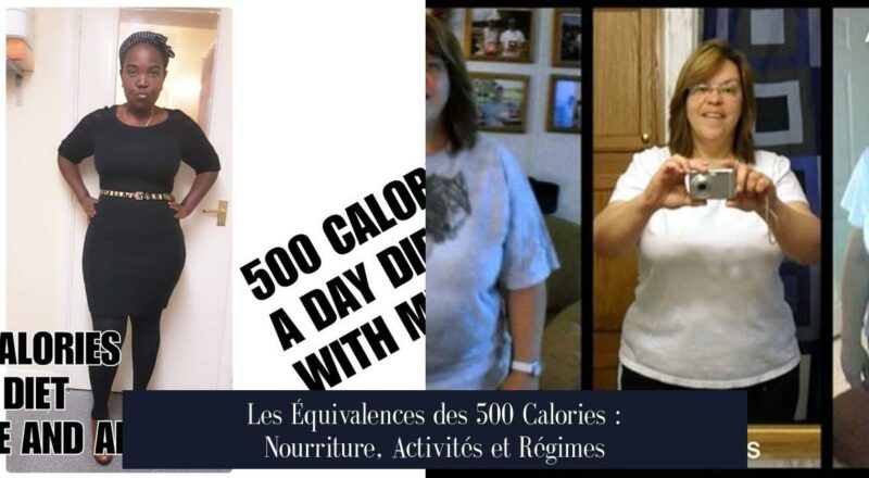 Les Équivalences des 500 Calories : Nourriture, Activités et Régimes