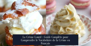 La Crème Lourd : Guide Complète pour Comprendre le Vocabulaire de la Crème en Français