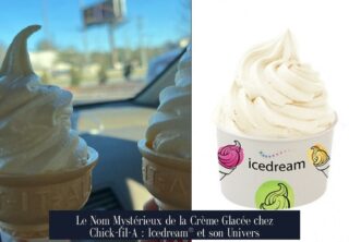 Le Nom Mystérieux de la Crème Glacée chez Chick-fil-A : Icedream® et son Univers