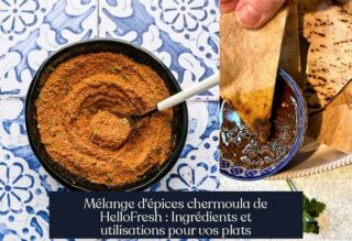 Mélange d'épices chermoula de HelloFresh : Ingrédients et utilisations pour vos plats