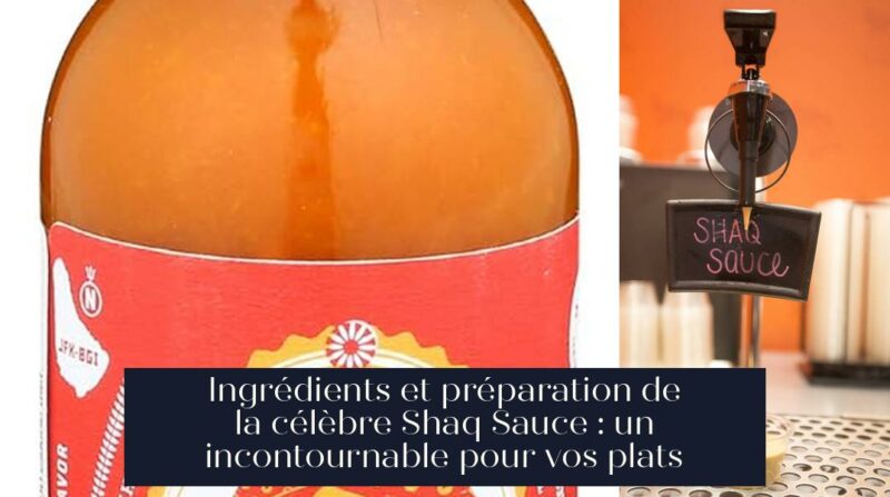 Ingrédients et préparation de la célèbre Shaq Sauce : un incontournable pour vos plats