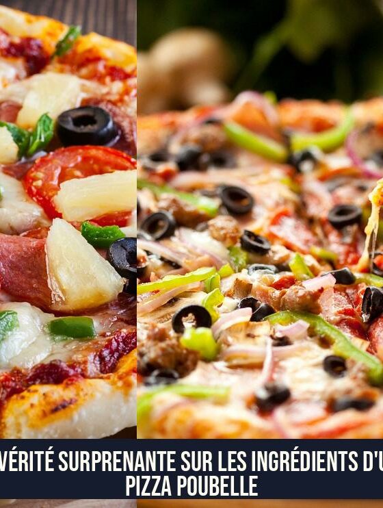La vérité surprenante sur les ingrédients d'une pizza poubelle