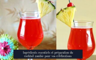 Ingrédients essentiels et préparation du cocktail zombie pour vos célébrations