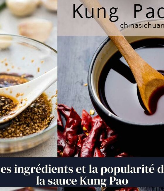 Les ingrédients et la popularité de la sauce Kung Pao