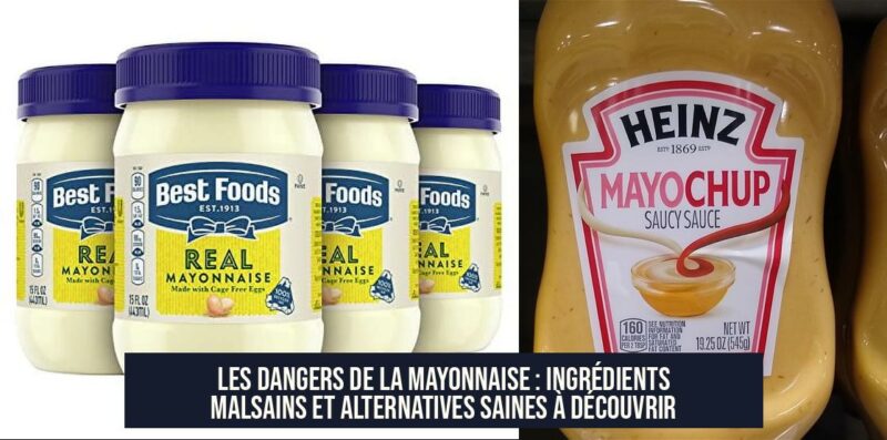 Les dangers de la mayonnaise : Ingrédients malsains et alternatives saines à découvrir
