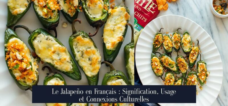 Le Jalapeño en Français : Signification, Usage et Connexions Culturelles