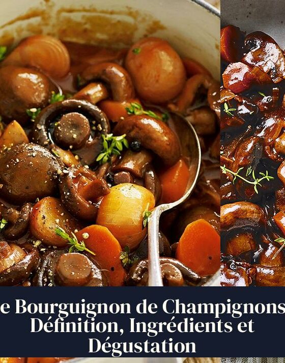 Le Bourguignon de Champignons : Définition, Ingrédients et Dégustation