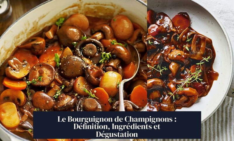 Le Bourguignon de Champignons : Définition, Ingrédients et Dégustation