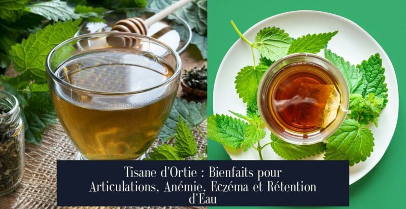 Tisane d'Ortie : Bienfaits pour Articulations, Anémie, Eczéma et Rétention d'Eau