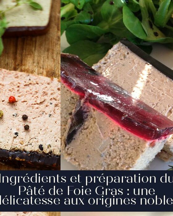 Ingrédients et préparation du Pâté de Foie Gras : une délicatesse aux origines nobles